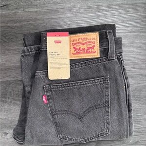 Levi's Black Low Pro Jeans